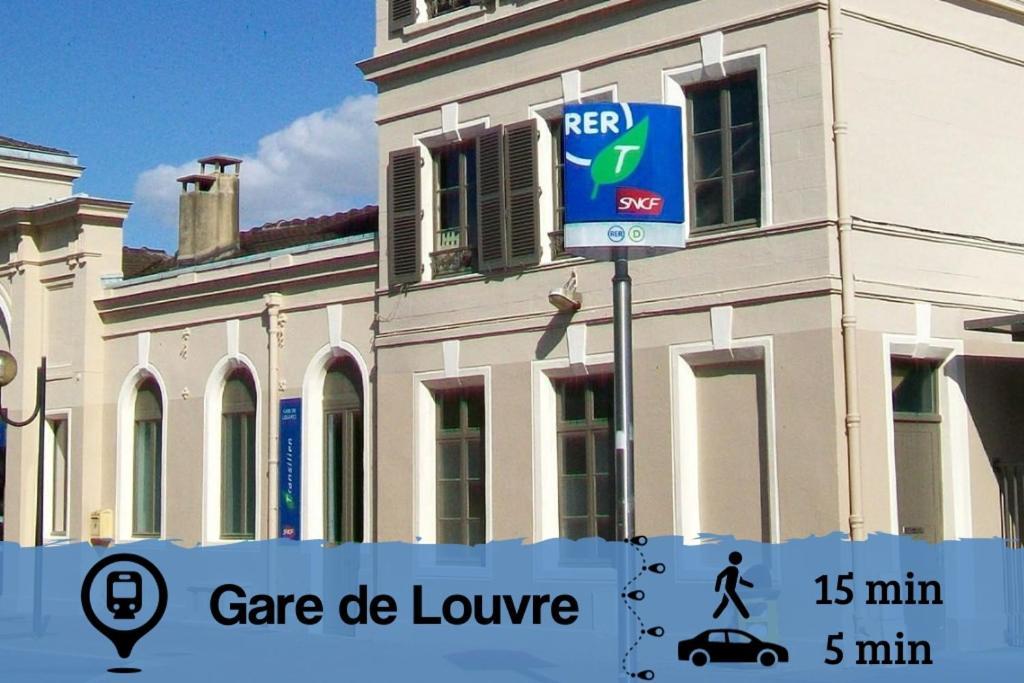 Smart House Airport Cdg, Asterix Apartment Louvres Exterior photo